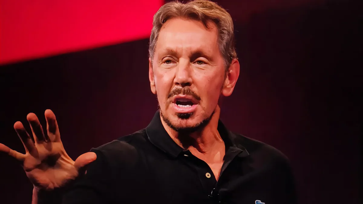Larry Ellison'ın serveti büyük düşüş yaşadı: 124,8 milyar dolar kayıp