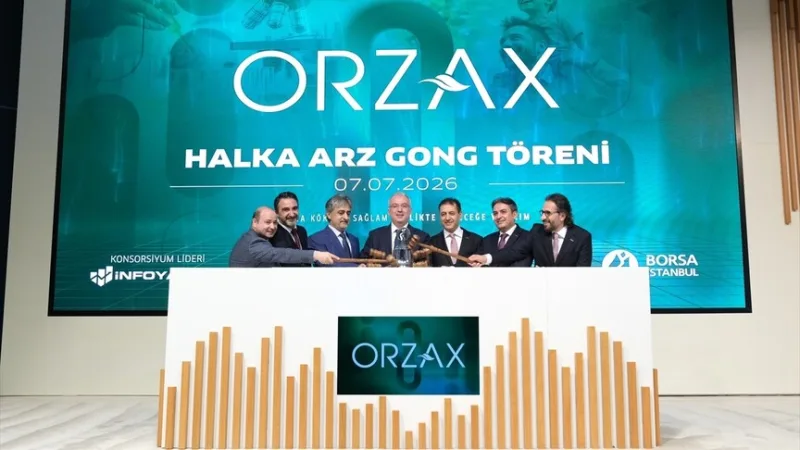 Orzaks İlaç Borsa İstanbul'da İşlem Görmeye Başladı