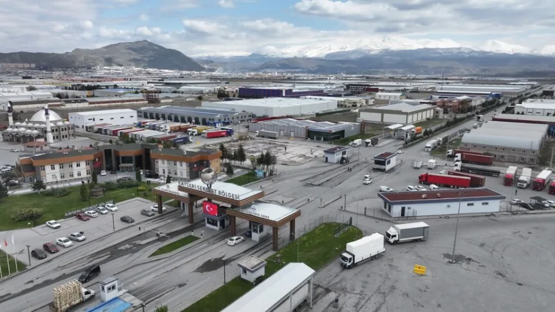 Kayseri Serbest Bölgesi'nde ilk yarısında 319 milyon dolar ihracat yapıldı