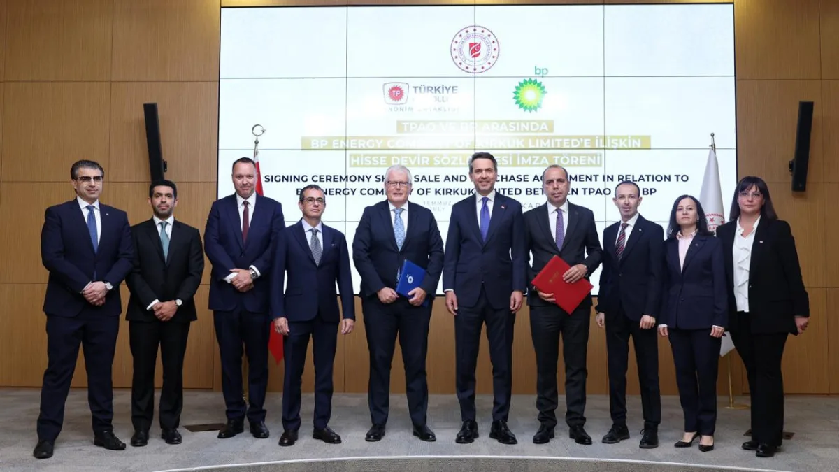 TPAO, BP'nin Kerkük'teki petrol şirketine ortaklık sağladı