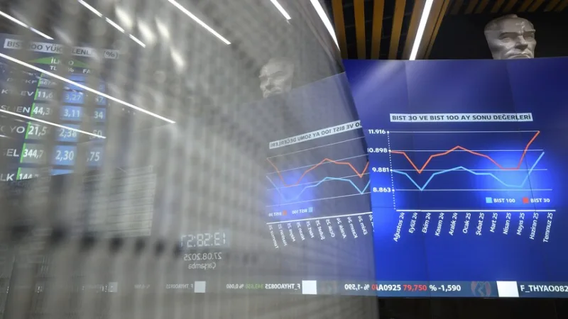 Borsa İstanbul'da Güne Yüzde 0,44'lük Yükselişle Başladı