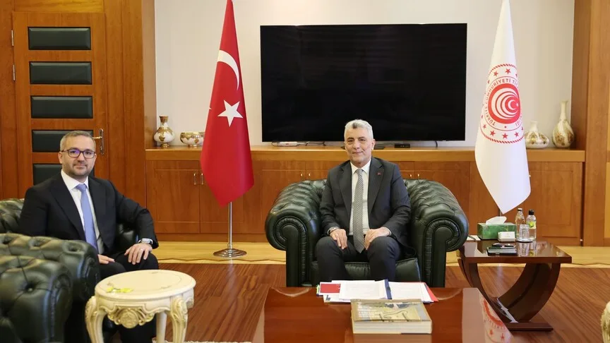 Ticaret Bakanı Bolat, Merkez Bankası Başkanı Karahan ile Görüştü